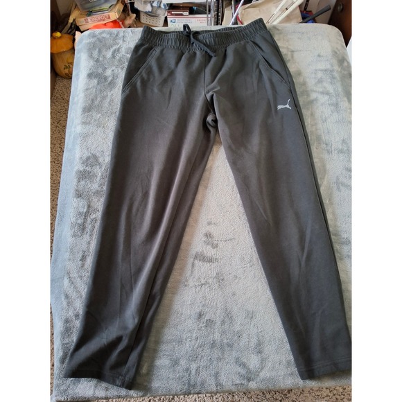 Puma Other - Puma Mens Essentials Sweatpants Black Joggers Elastic Waist Pockets 589286-01 L